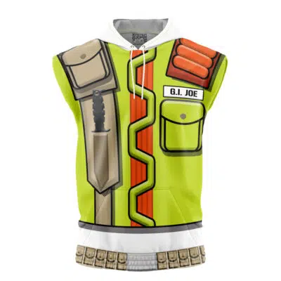 Roadblock 1986 GI Joe Sleeveless Hoodie