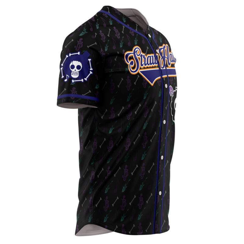 Personalized Straw Hats Brook One Piece Baseball Jersey - Image 4