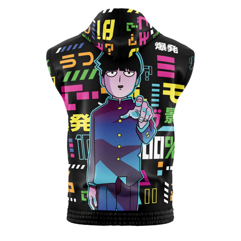 Shigeo Kageyama Mob Psycho 100 Sleeveless Hoodie