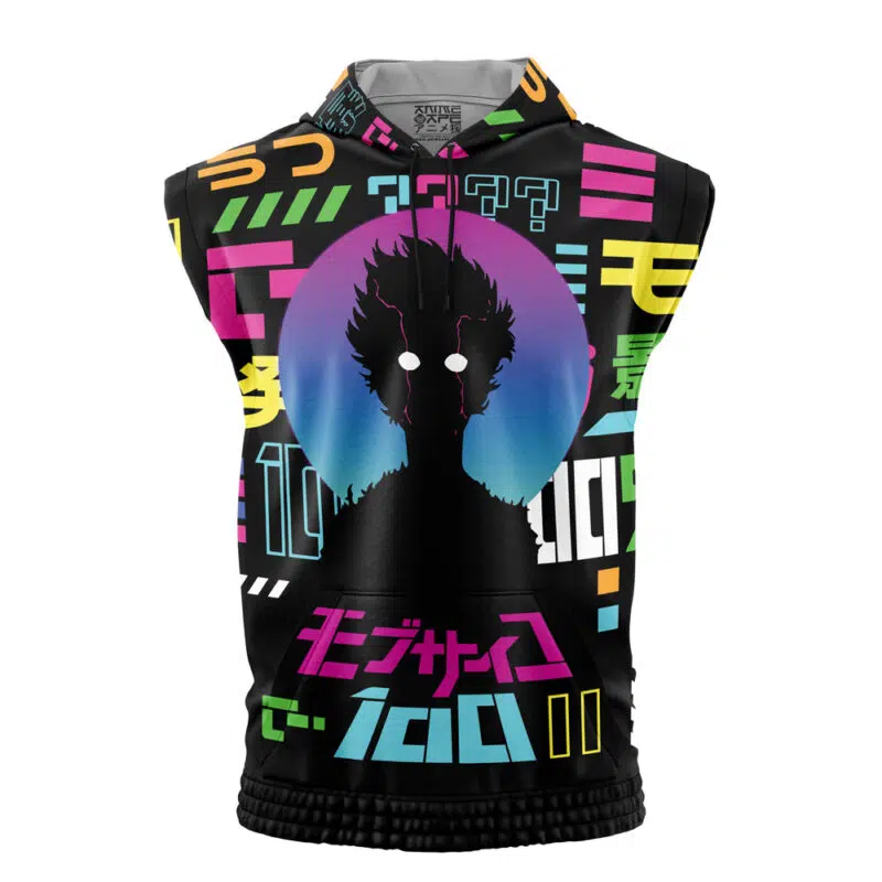 Shigeo Kageyama Mob Psycho 100 Sleeveless Hoodie