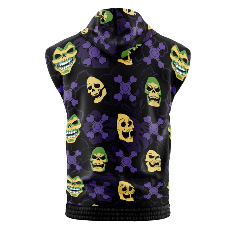 Skeletors Masters of the Universe Sleeveless Hoodie - Image 2