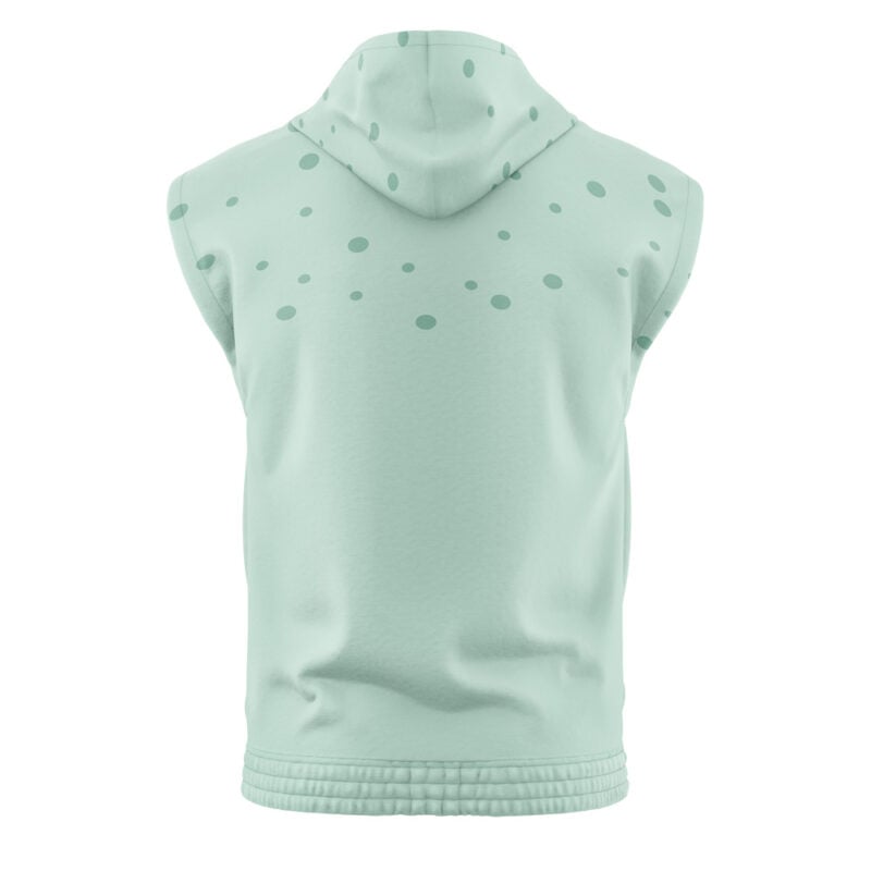 Squidward Face Spongebob Squarepants Sleeveless Hoodie - Image 2