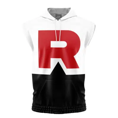 Team Rocket Pokemon Sleeveless Hoodie