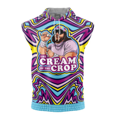 The Cream of the Crop Trippy Randy Savage Sleeveless Hoodie
