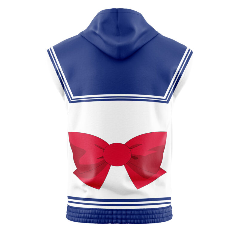 Usagi Tsukino Sailoor Moon Sleeveless Hoodie - Image 2