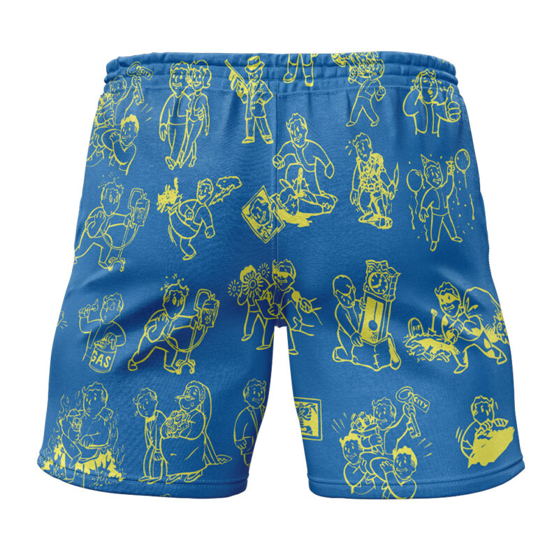 Vault Boy V2 Fallout 2-in-1 Performance Shorts
