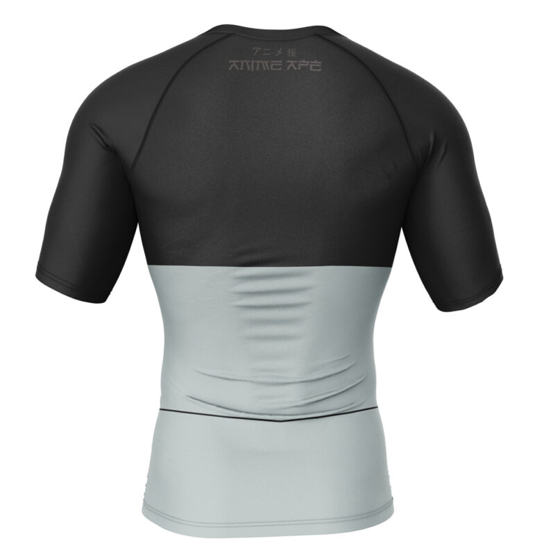 Viltrumite Black Invincible Short Sleeve Rash Guard Compression Shirt - Image 2