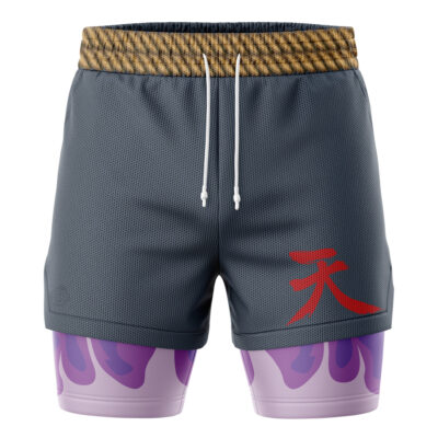 Akuma Street Fighter 2-in-1 Performance Shorts