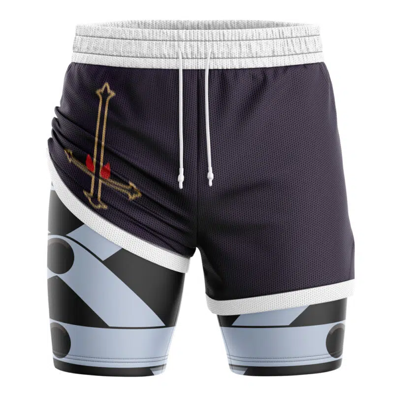 Chrollo Lucilfer Phantom Troupe Hunter X Hunter 2-in-1 Performance Shorts - Image 3