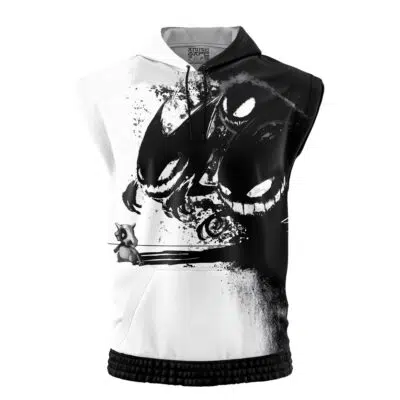 Cubone and the Ghosts Pokemon Sleeveless Hoodie