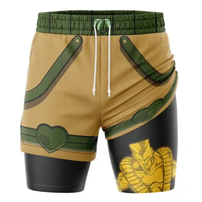 DIO The World Jojo's Bizarre Adventure 2-in-1 Performance Shorts