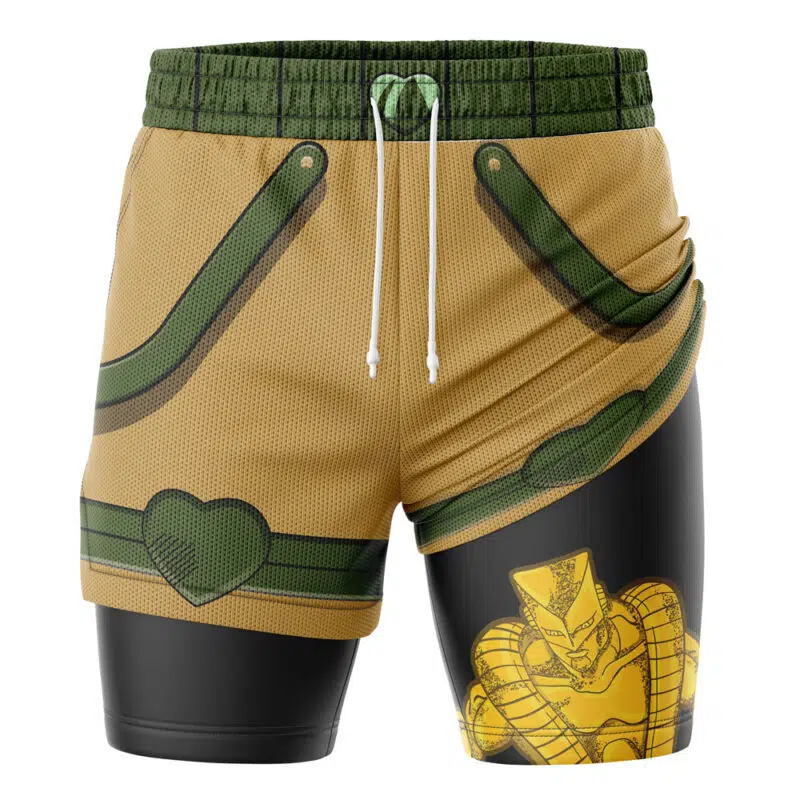 DIO The World Jojo's Bizarre Adventure 2-in-1 Performance Shorts