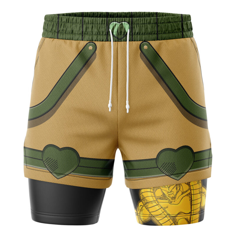 DIO The World Jojo's Bizarre Adventure 2-in-1 Performance Shorts - Image 2