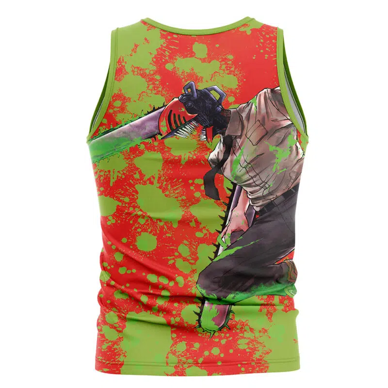 Denji Chainsaw Man Tank Top - Image 2
