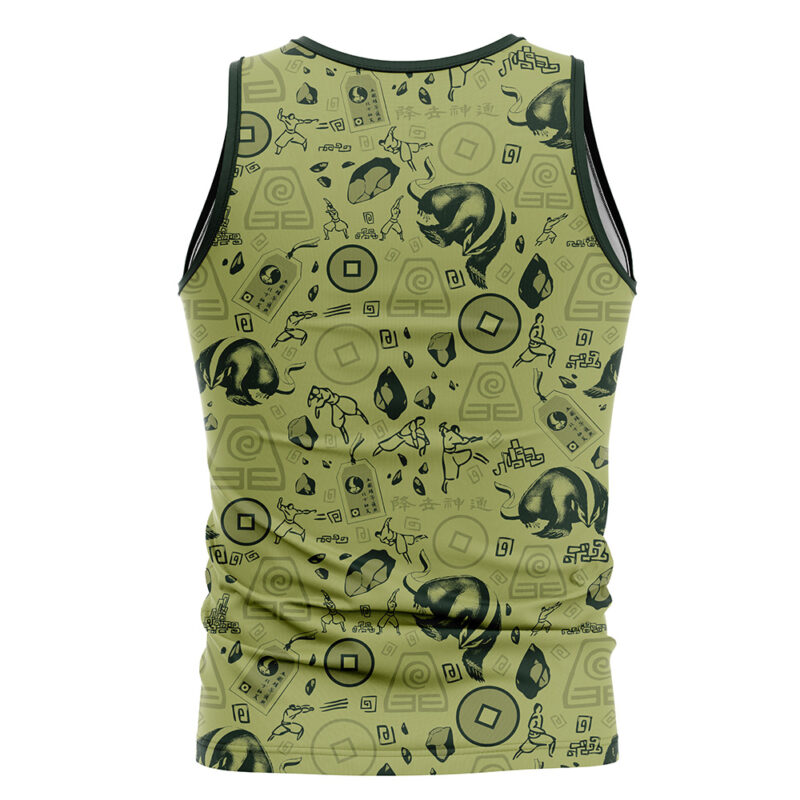 Earth Kingdom Avatar The Last Airbender Tank Top - Image 2