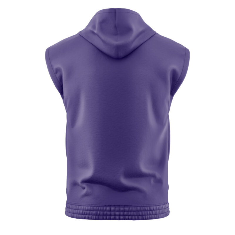 Gengar Face Pokemon Sleeveless Hoodie - Image 2
