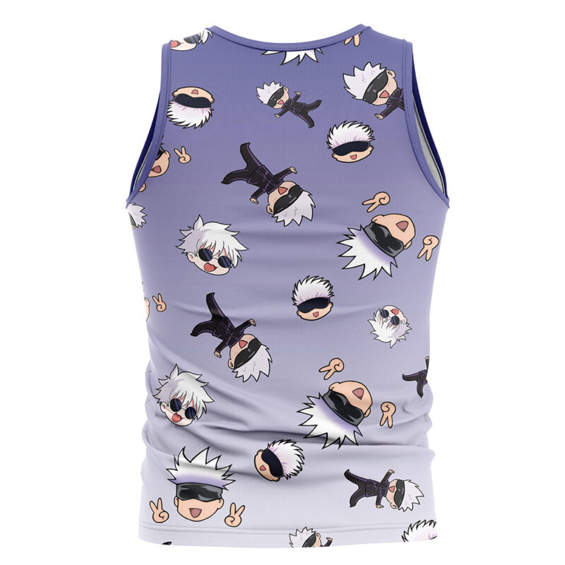 Gojo Pattern Jujutsu Kaisen Tank Top - Image 2
