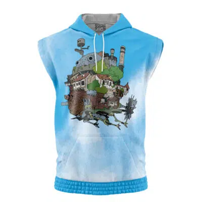 Howl’s Moving Castle Studio Ghibli Sleeveless Hoodie