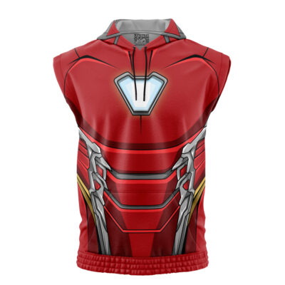Iron Man Mark 85 Marvel Sleeveless Hoodie