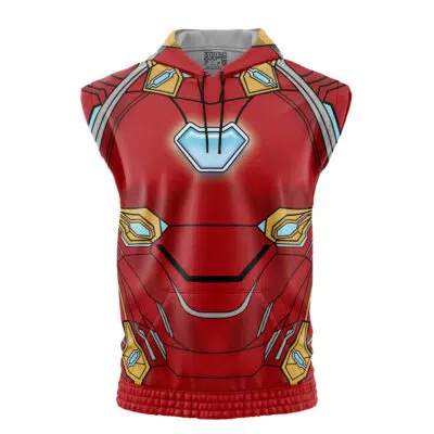 Iron Man Marvel Sleeveless Hoodie