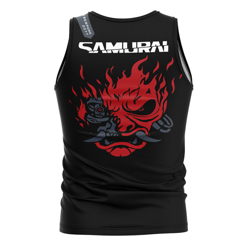 Johnny Silverhand Cyberpunk 2077 Tank Top - Image 2