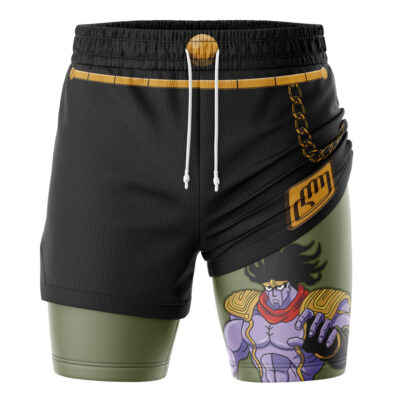 Jotaro Kujo Star Platinum Stardust Crusaders Jojo's Bizarre Adventure 2-in-1 Performance Shorts