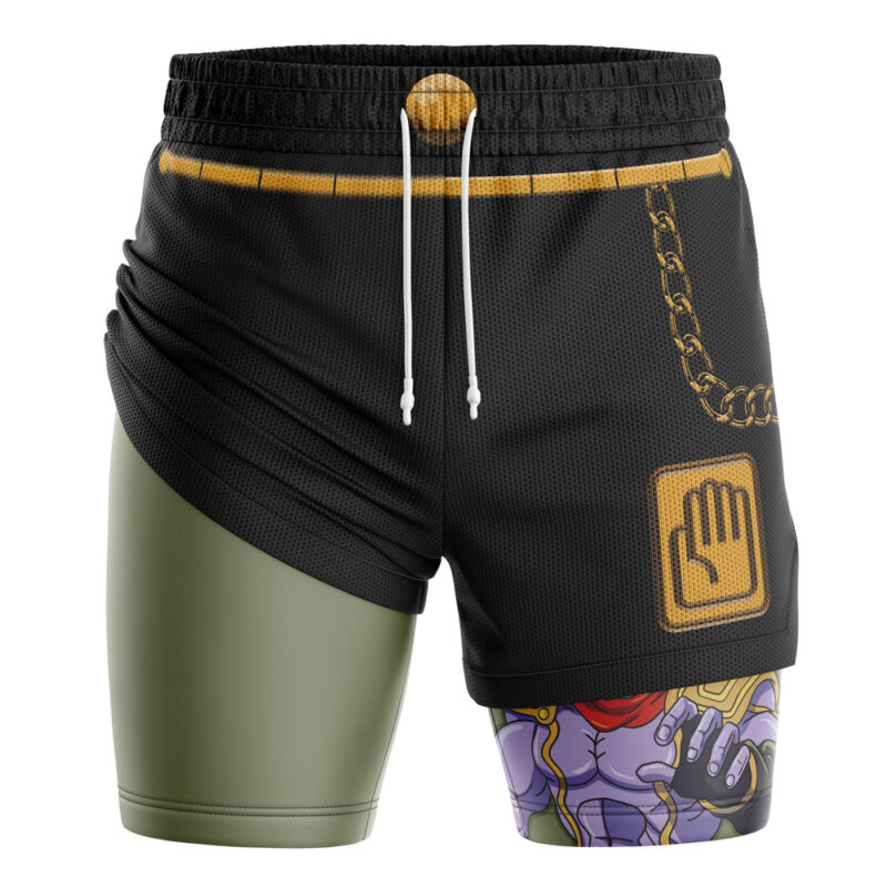 Jotaro Kujo Star Platinum Stardust Crusaders Jojo's Bizarre Adventure 2-in-1 Performance Shorts - Image 3