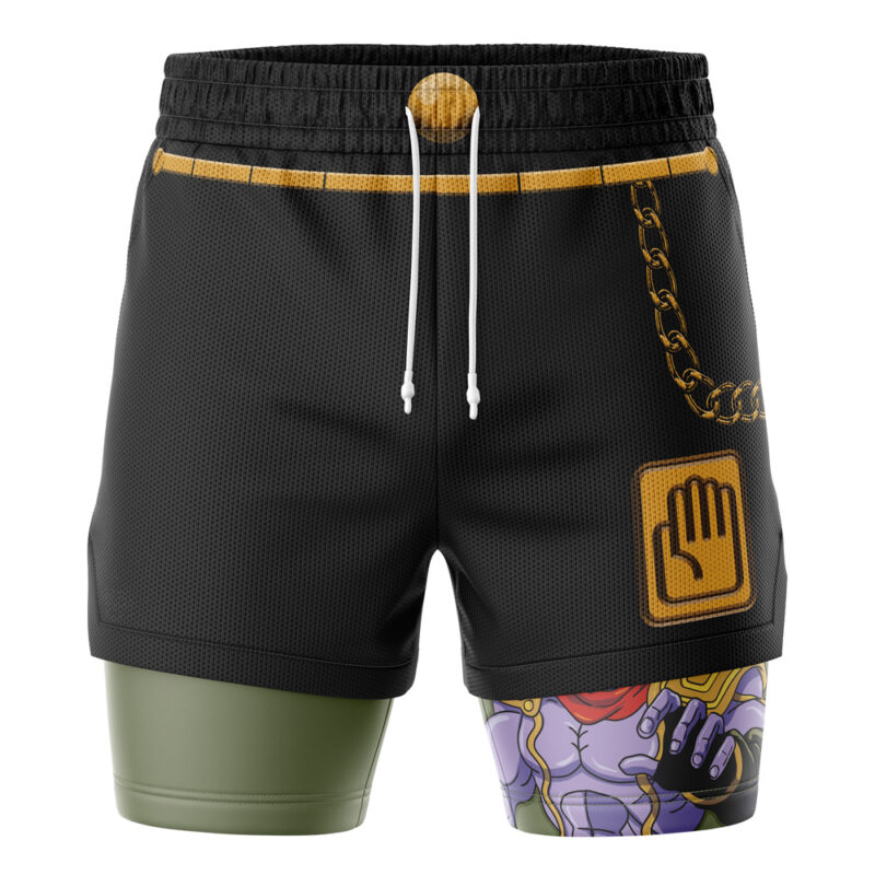 Jotaro Kujo Star Platinum Stardust Crusaders Jojo's Bizarre Adventure 2-in-1 Performance Shorts - Image 2