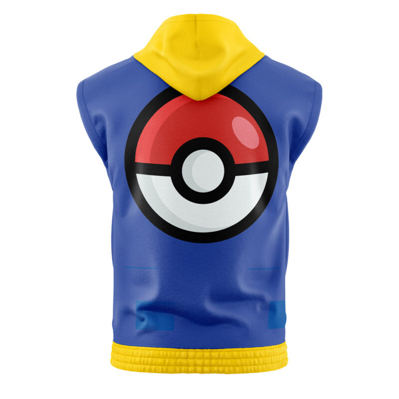 Kanto Trainer Pokemon Sleeveless Hoodie - Image 2