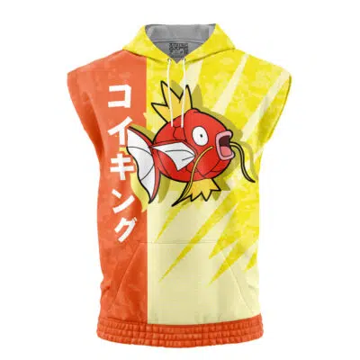 Magikarp Attack Pokemon Sleeveless Hoodie