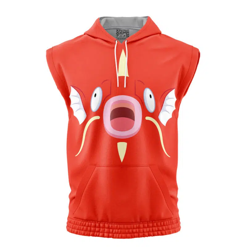 Magikarp Face Pokemon Sleeveless Hoodie