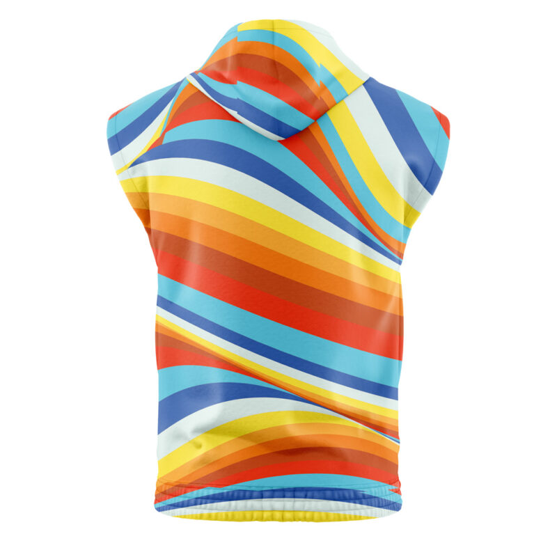 Magikarp Trippy Pokemon Sleeveless Hoodie - Image 2
