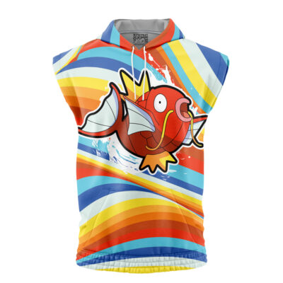 Magikarp Trippy Pokemon Sleeveless Hoodie