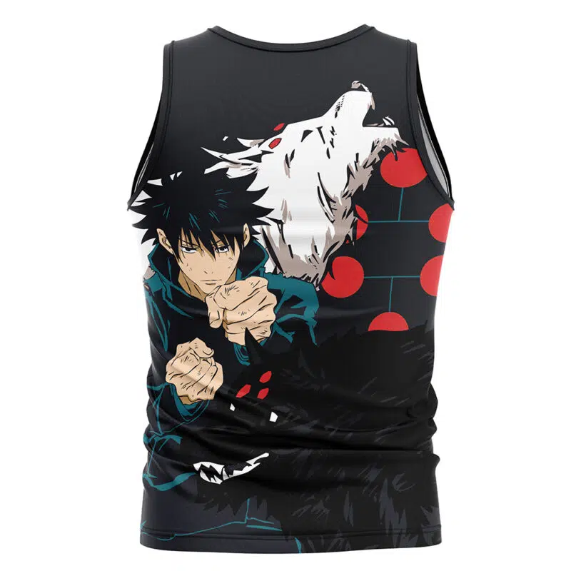 Megumi Fushiguro Jujutsu Kaisen Tank Top - Image 2