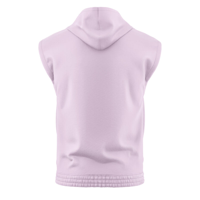 Mewtwo Face Pokemon Sleeveless Hoodie - Image 2