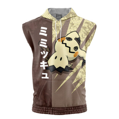 Mimikyu Attack Pokemon Sleeveless Hoodie