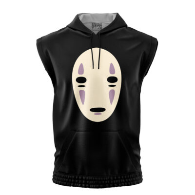 No Face Spirited Away Studio Ghibli Sleeveless Hoodie