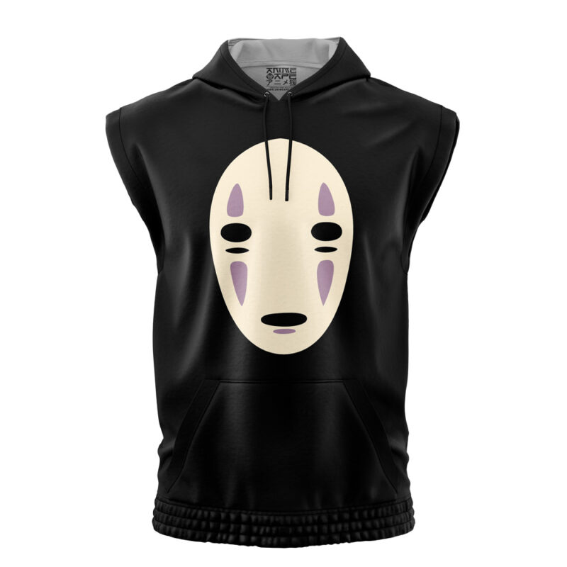 No Face Spirited Away Studio Ghibli Sleeveless Hoodie