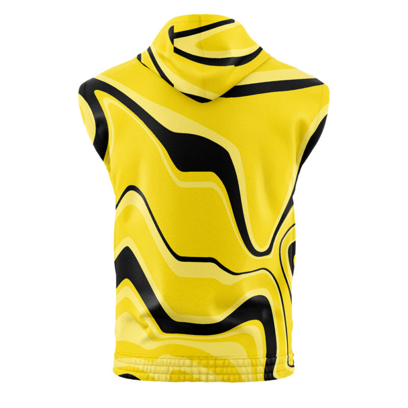 Pikachu Trippy Pokemon Sleeveless Hoodie - Image 2