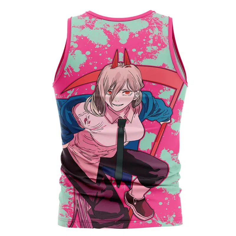Power Chainsaw Man Tank Top - Image 2