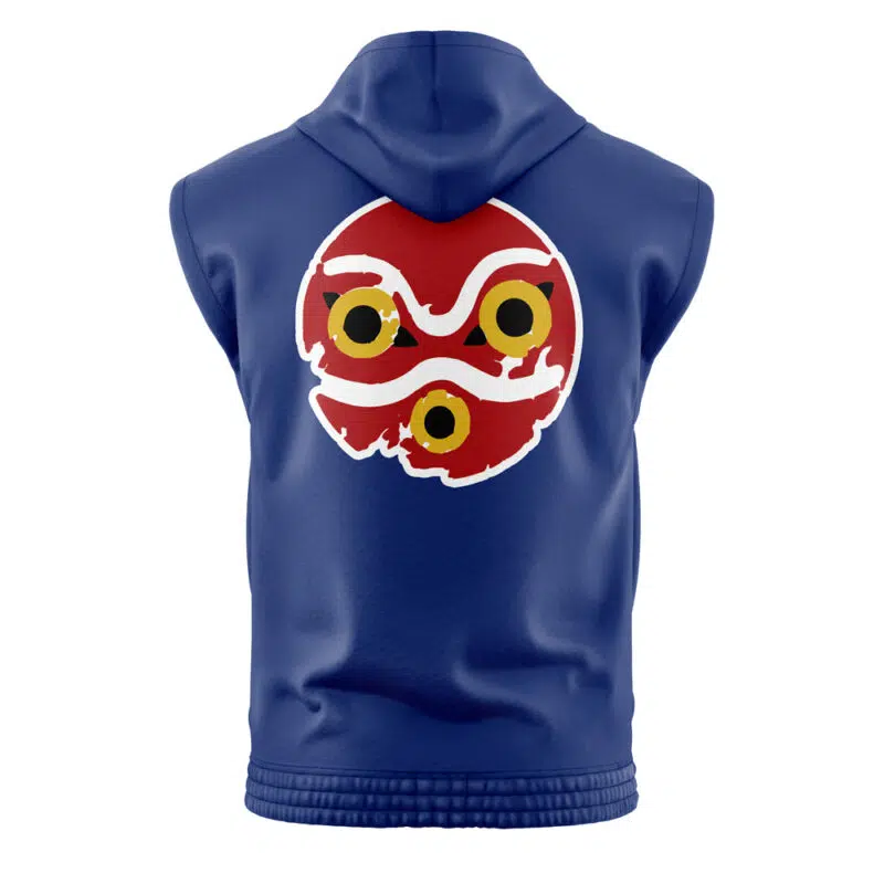 Princess Mononoke Studio Ghibli Sleeveless Hoodie