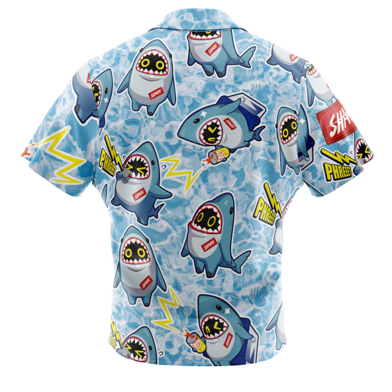 Sharkboo Zenless Zone Zero Button Up Hawaiian Shirt - Image 2