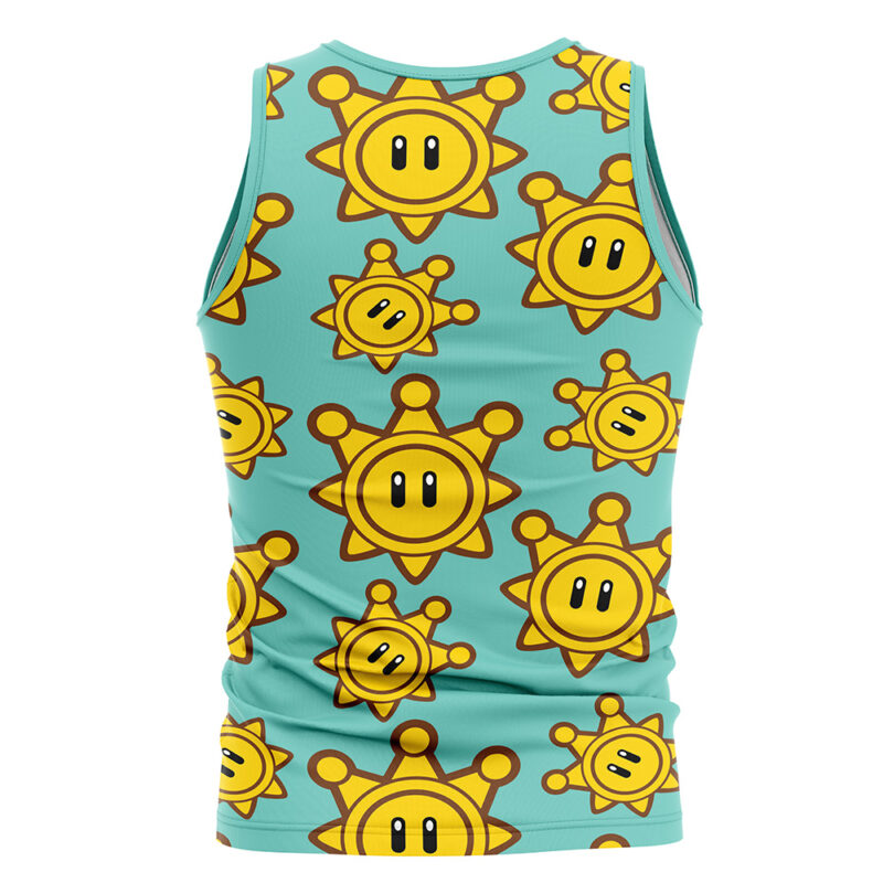 Shine Sprite Super Mario Bros Tank Top - Image 2