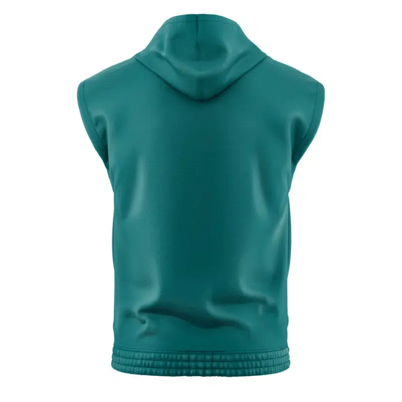 Snorlax Face Pokemon Sleeveless Hoodie - Image 2