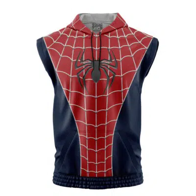 Spiderman Marvel Sleeveless Hoodie