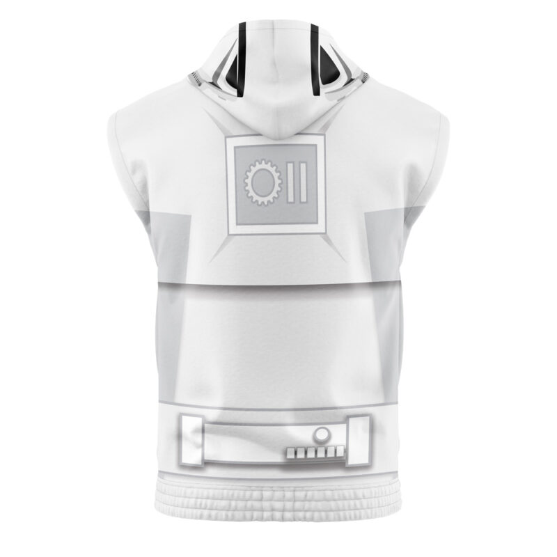 Stormtrooper Star Wars Sleeveless Hoodie - Image 2