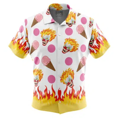 Sweet Tooth Twisted Metal Button Up Hawaiian Shirt