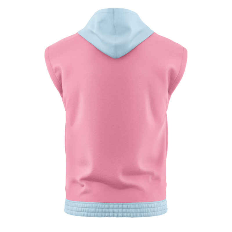 Sylveon Face Pokemon Sleeveless Hoodie - Image 2