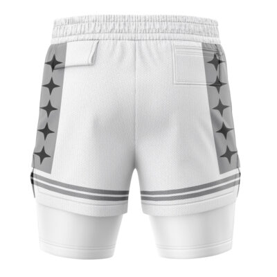 Three Star Goku Uniform Kill La Kill 2-in-1 Performance Shorts