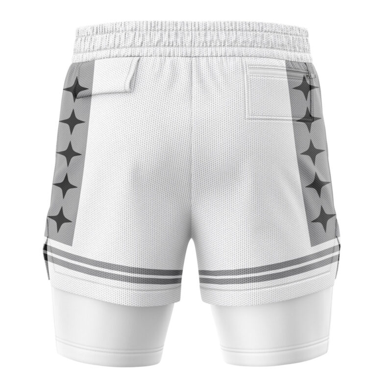 Three Star Goku Uniform Kill La Kill 2-in-1 Performance Shorts